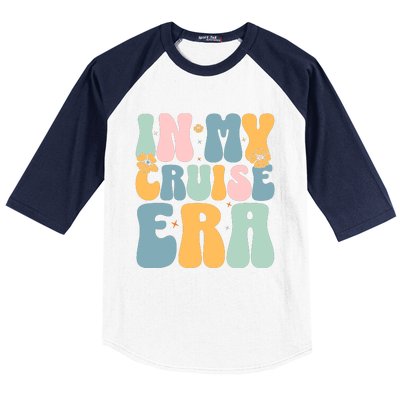 In My Cruise Era Family Vacation Funny Cruise Lover Baseball Sleeve Shirt