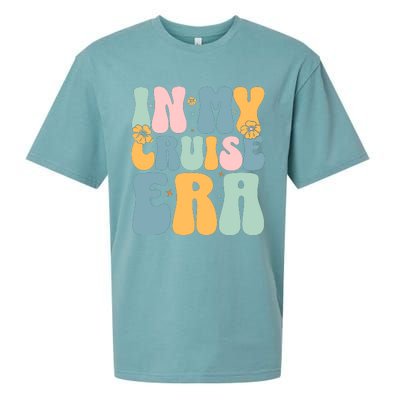 In My Cruise Era Family Vacation Funny Cruise Lover Sueded Cloud Jersey T-Shirt