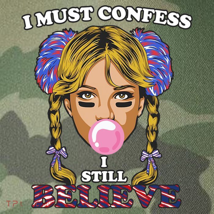 I Must Confess I Still Believe Buffalo Legacy Tie Dye Trucker Hat