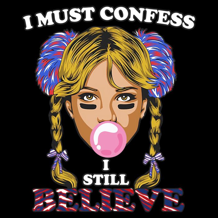 I Must Confess I Still Believe Buffalo Tie-Dye T-Shirt
