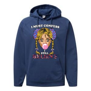 I Must Confess I Still Believe Buffalo Performance Fleece Hoodie