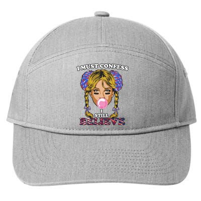 I Must Confess I Still Believe Buffalo 7-Panel Snapback Hat