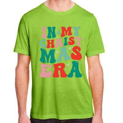 In My Christmas Era Groovy Xmas Adult ChromaSoft Performance T-Shirt