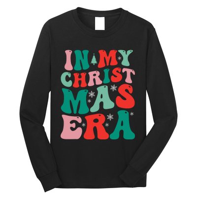 In My Christmas Era Groovy Xmas Long Sleeve Shirt