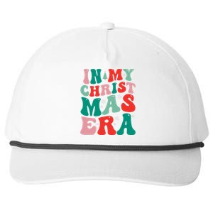 In My Christmas Era Groovy Xmas Snapback Five-Panel Rope Hat