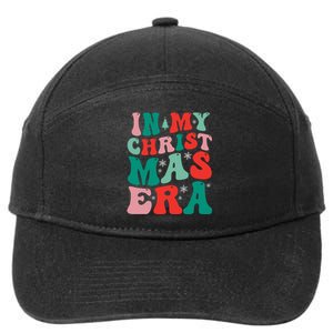 In My Christmas Era Groovy Xmas 7-Panel Snapback Hat