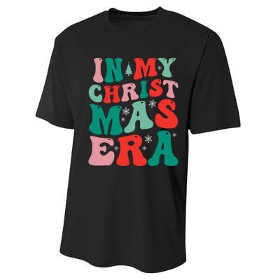 In My Christmas Era Groovy Xmas Performance Sprint T-Shirt