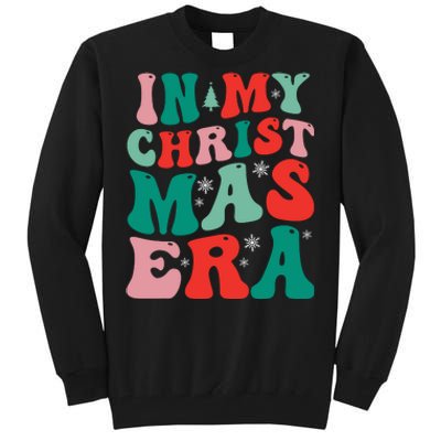 In My Christmas Era Groovy Xmas Tall Sweatshirt