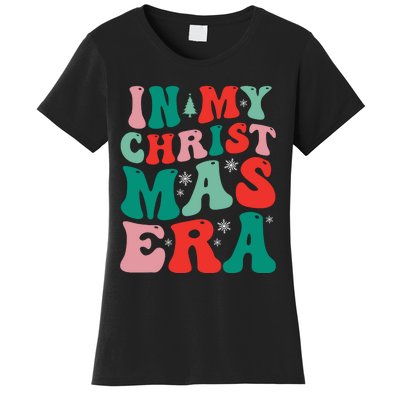 In My Christmas Era Groovy Xmas Women's T-Shirt