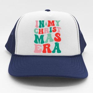 In My Christmas Era Groovy Xmas Trucker Hat