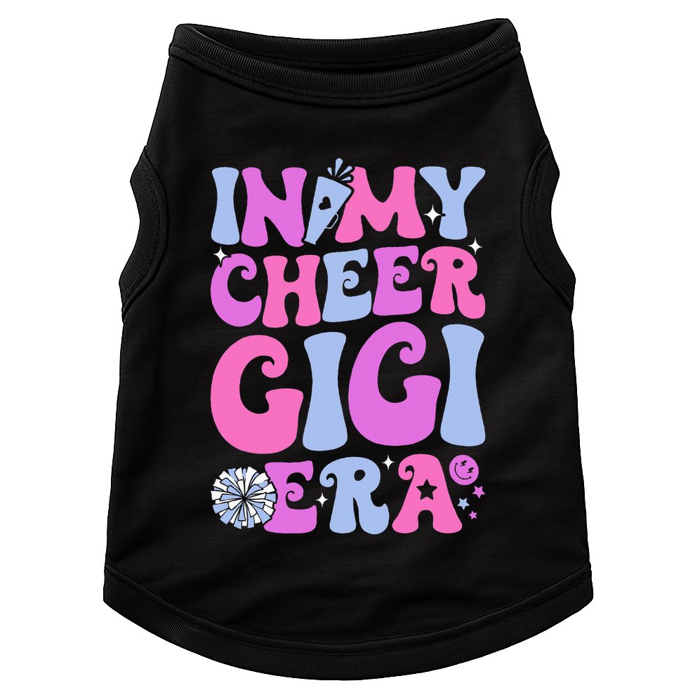 In My Cheer Gigi Era Cheerleading Doggie Tank
