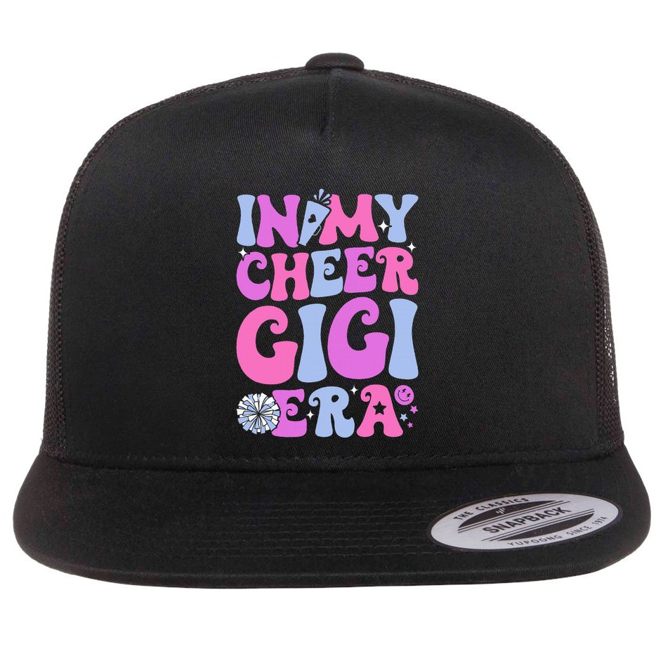 In My Cheer Gigi Era Cheerleading Flat Bill Trucker Hat