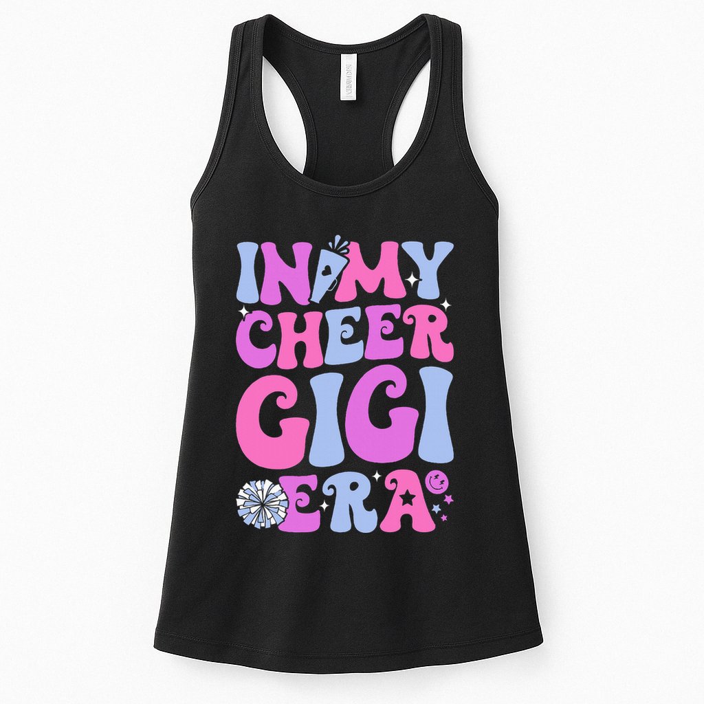 In My Cheer Gigi Era Cheerleading Womens Tank Top