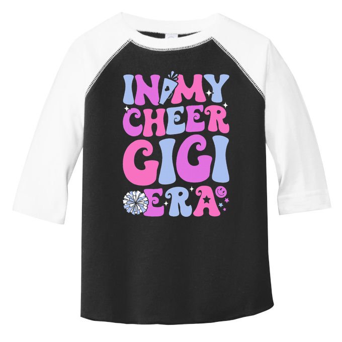 In My Cheer Gigi Era Cheerleading Toddler Fine Jersey T-Shirt