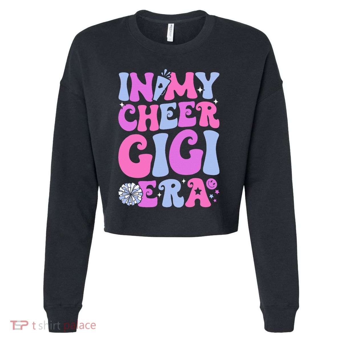 In My Cheer Gigi Era Cheerleading Cropped Pullover Crew