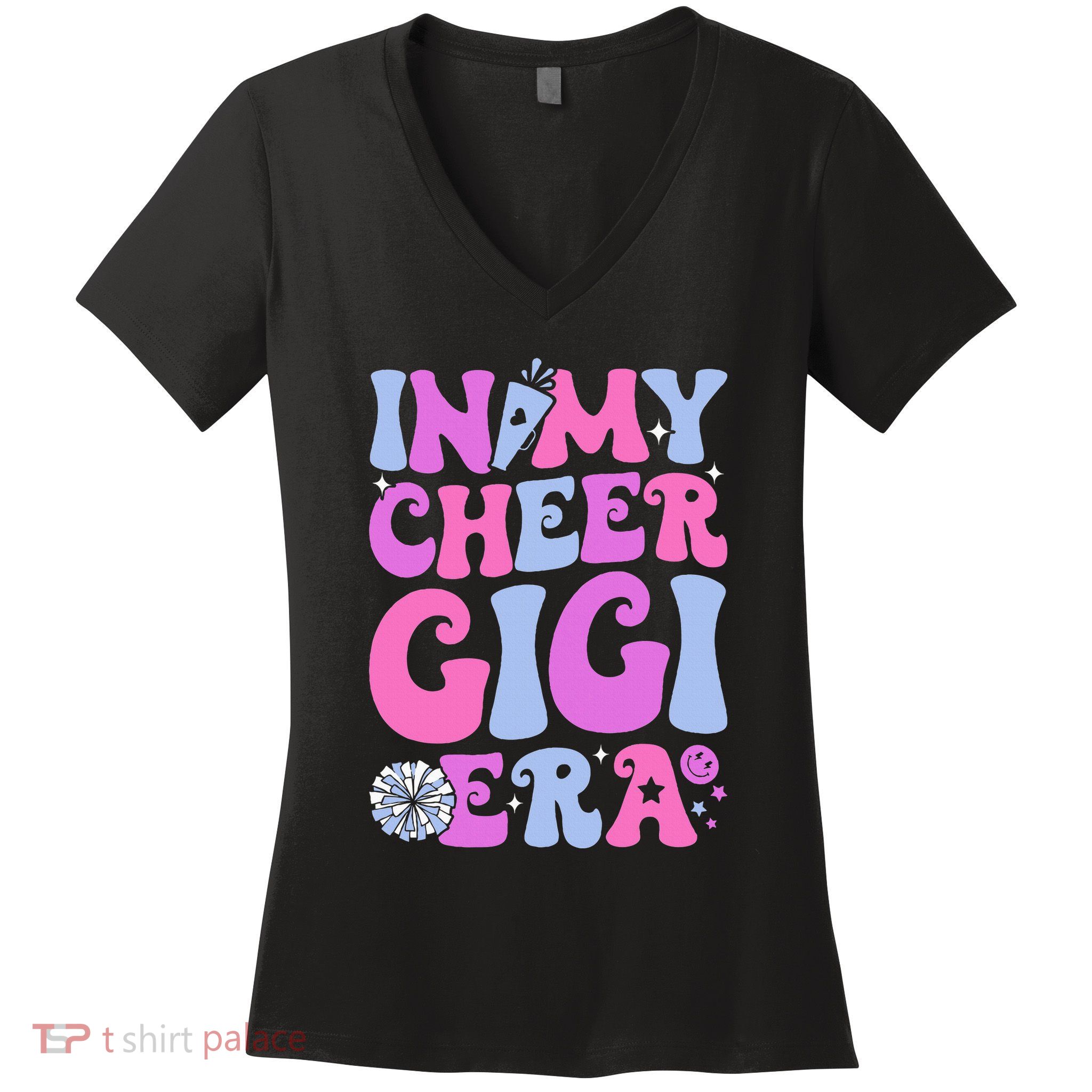 In My Cheer Gigi Era Cheerleading Women's V-Neck T-Shirt