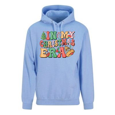 In My Christmas Era Retro Groovy Christmas Unisex Surf Hoodie