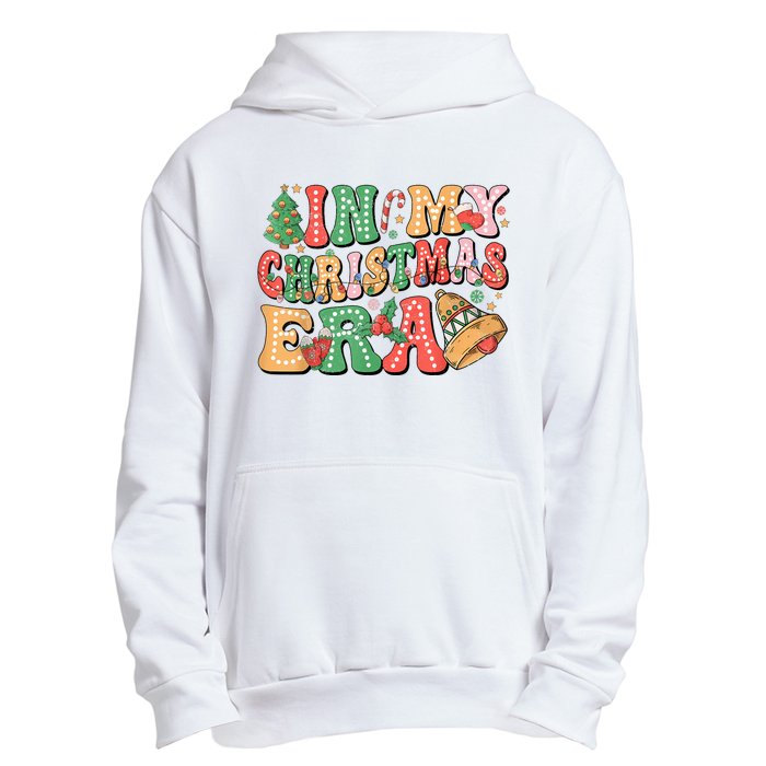 In My Christmas Era Retro Groovy Christmas Urban Pullover Hoodie