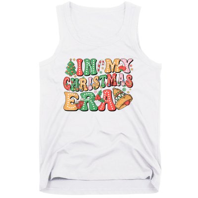 In My Christmas Era Retro Groovy Christmas Tank Top