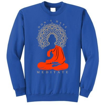 I Meditate Cute Gift Sweatshirt