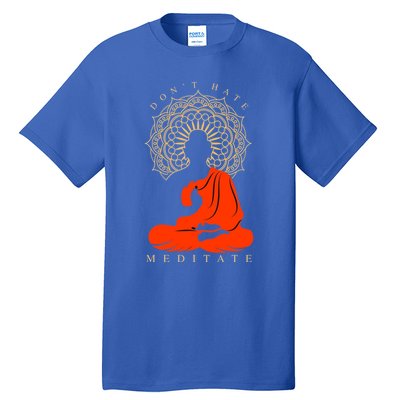 I Meditate Cute Gift Tall T-Shirt