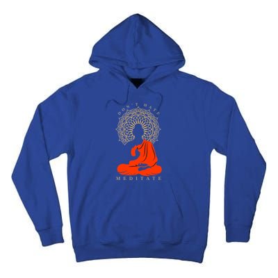 I Meditate Cute Gift Tall Hoodie