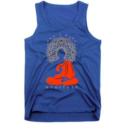 I Meditate Cute Gift Tank Top