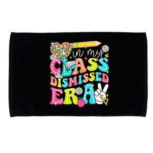 In My Class Dismissed Era Graduate Last Day Of School Groovy Great Gift Microfiber Hand Towel