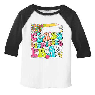 In My Class Dismissed Era Graduate Last Day Of School Groovy Great Gift Toddler Fine Jersey T-Shirt