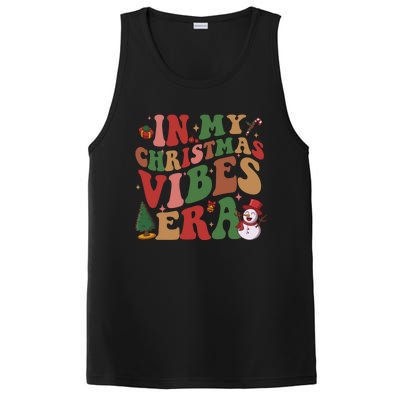 In My Christmas Vibes Era Groovy Christmas Matching Family Cool Gift PosiCharge Competitor Tank