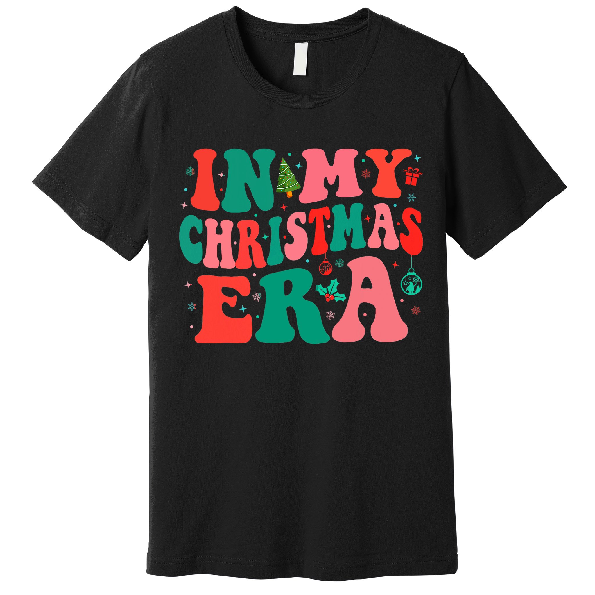 In My Christmas Era Family Matching Merry Christmas 2024 Premium T-Shirt