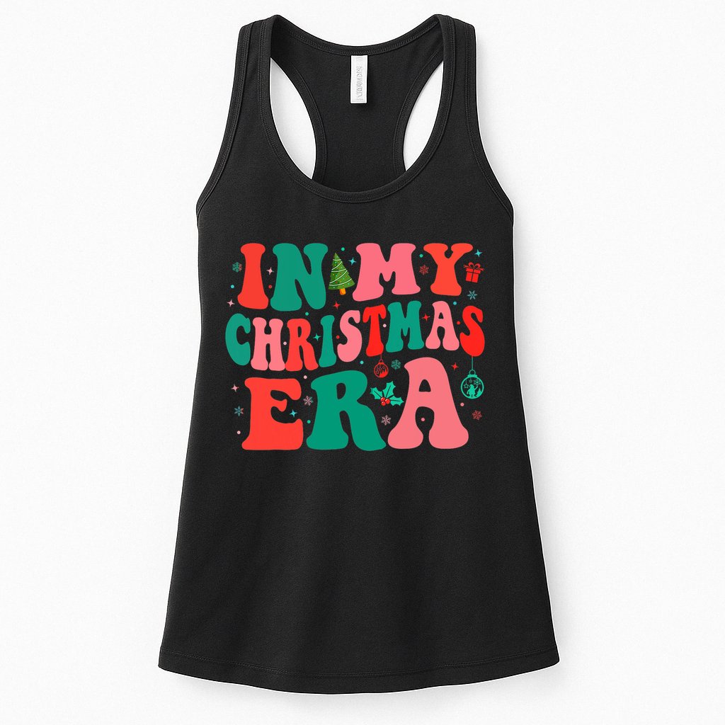In My Christmas Era Family Matching Merry Christmas 2024 Womens Tank Top