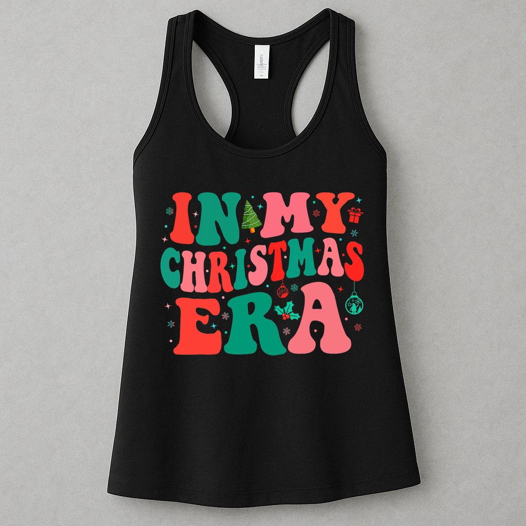 In My Christmas Era Family Matching Merry Christmas 2024 Womens Tank Top