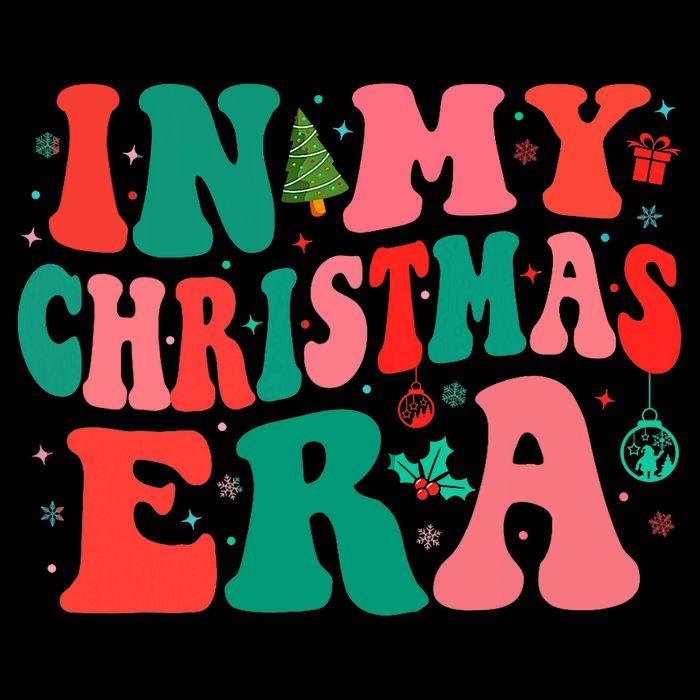 In My Christmas Era Family Matching Merry Christmas 2024 Womens Tank Top