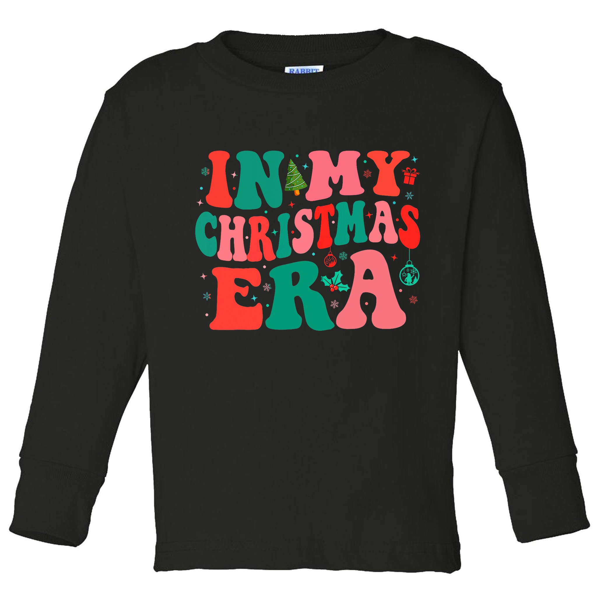 In My Christmas Era Family Matching Merry Christmas 2024 Toddler Long Sleeve Shirt
