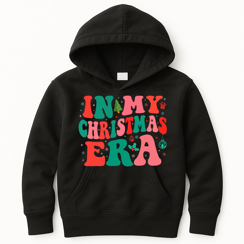 In My Christmas Era Family Matching Merry Christmas 2024 Kids Hoodie