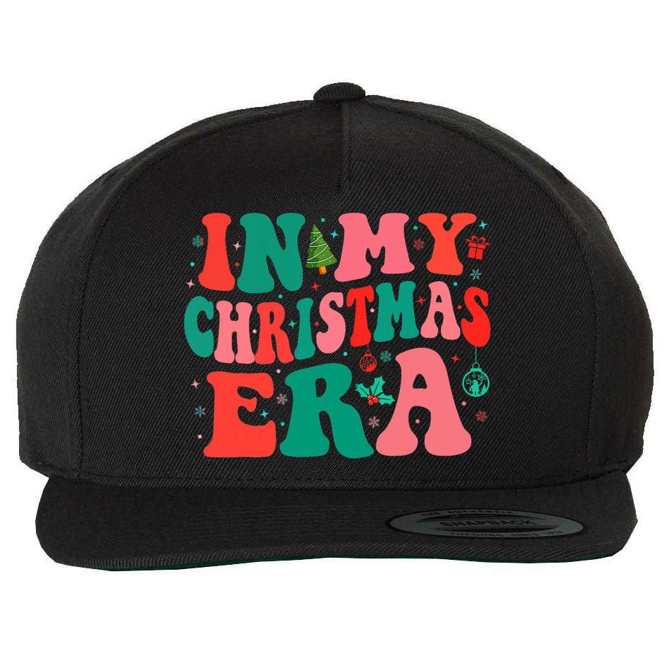 In My Christmas Era Family Matching Merry Christmas 2024 Wool Snapback Cap