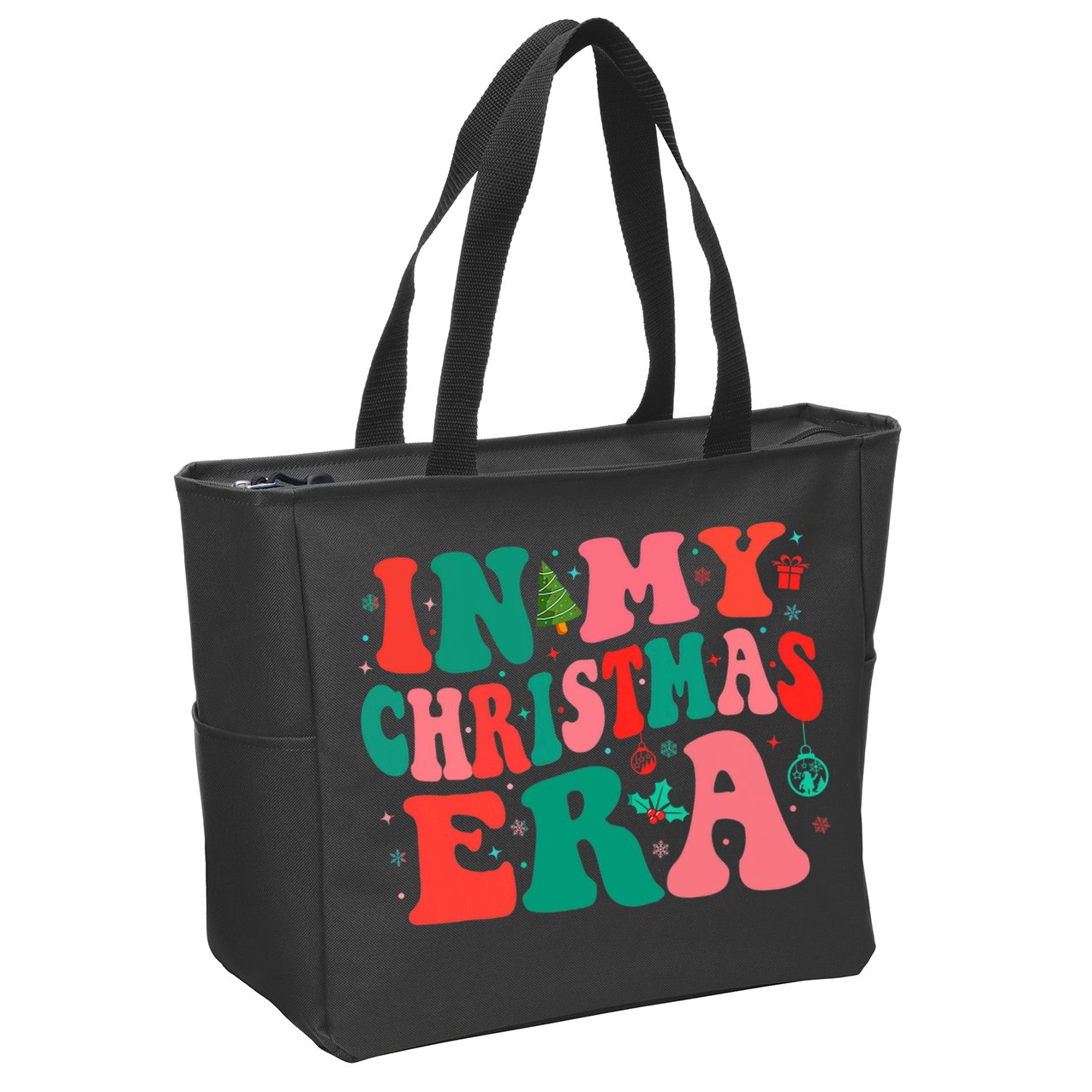 In My Christmas Era Family Matching Merry Christmas 2024 Zip Tote Bag