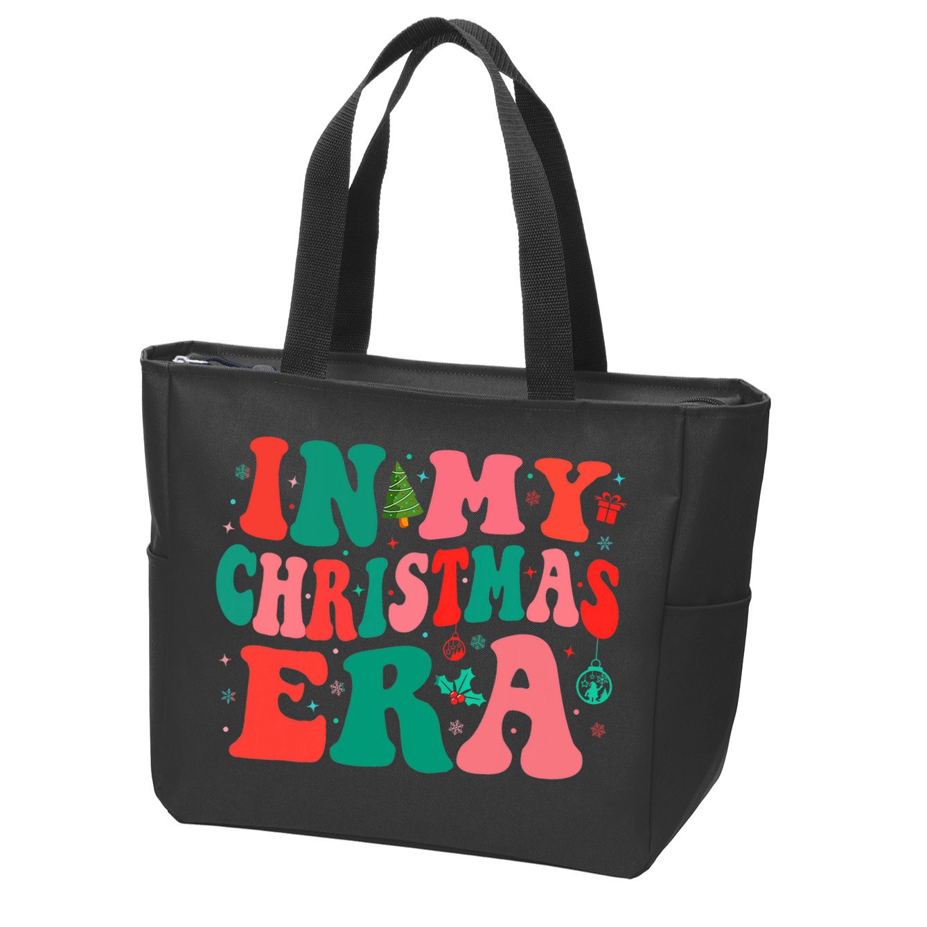 In My Christmas Era Family Matching Merry Christmas 2024 Zip Tote Bag