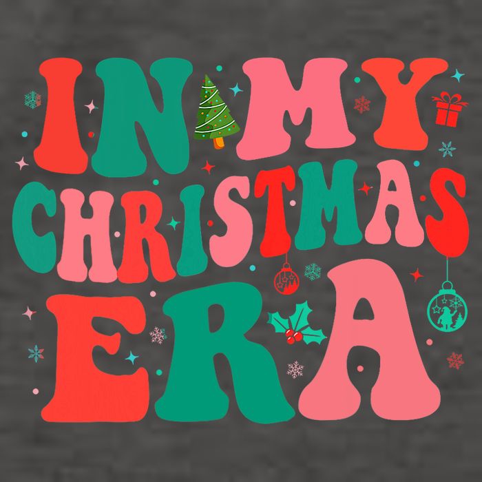 In My Christmas Era Family Matching Merry Christmas 2024 Vector Backpack