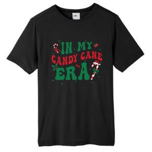 In My Candy Cane Era Groovy Christmas Holiday Xmas Tall Fusion ChromaSoft Performance T-Shirt