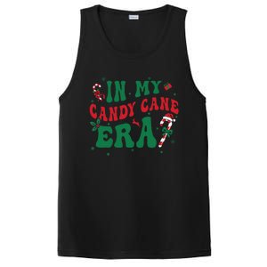 In My Candy Cane Era Groovy Christmas Holiday Xmas PosiCharge Competitor Tank