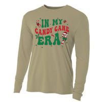 In My Candy Cane Era Groovy Christmas Holiday Xmas Cooling Performance Long Sleeve Crew