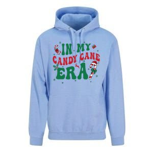 In My Candy Cane Era Groovy Christmas Holiday Xmas Unisex Surf Hoodie