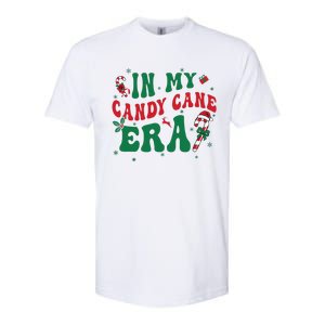 In My Candy Cane Era Groovy Christmas Holiday Xmas Softstyle CVC T-Shirt