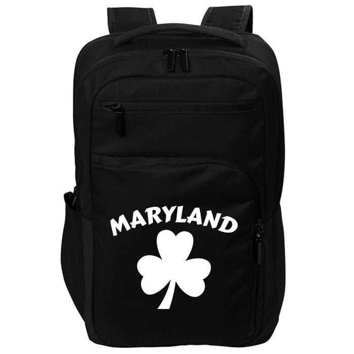 Irish Maryland Clover Impact Tech Backpack