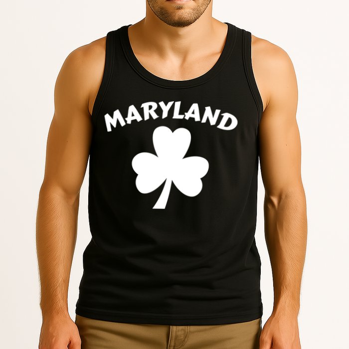 Irish Maryland Clover Tank Top