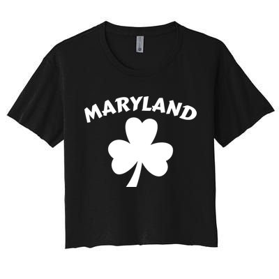 Irish Maryland Clover Crop Top