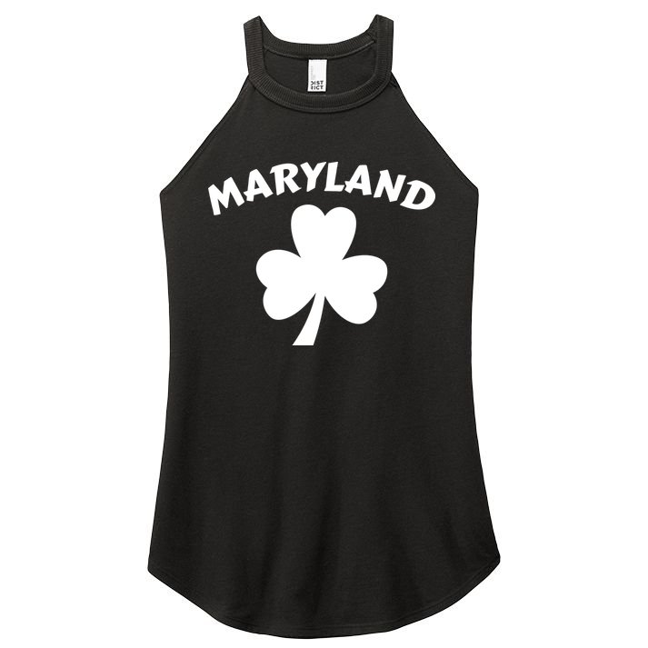 Irish Maryland Clover Women's Perfect Tri Rocker Tank