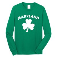 Irish Maryland Clover Long Sleeve Shirt